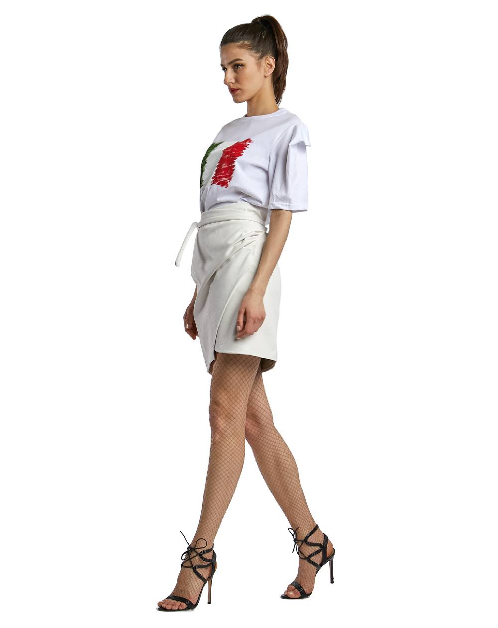Le Twins Grazia gonna ecopelle Latest fashion