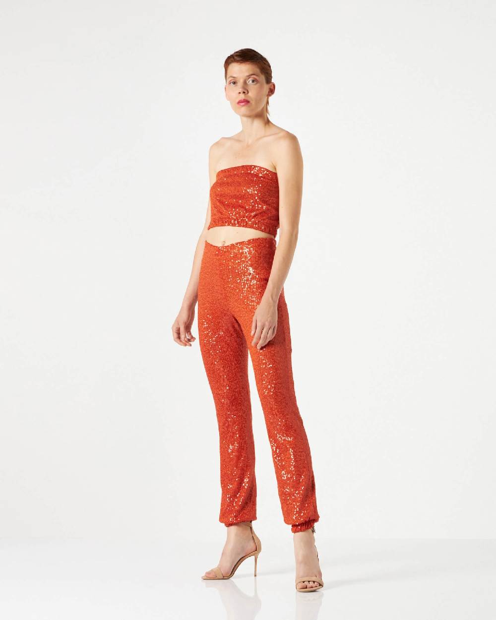 Le Twins Viola Paillettes Arancio Saldi