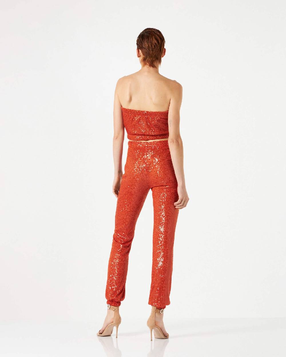 Le Twins Viola Paillettes Arancio Saldi