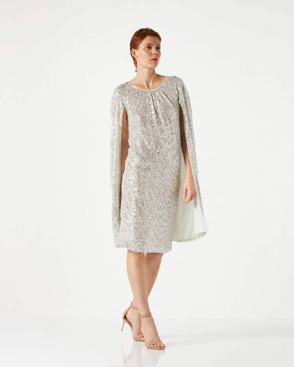 Le Twins Perugia Paillettes Argento Vendite Flash