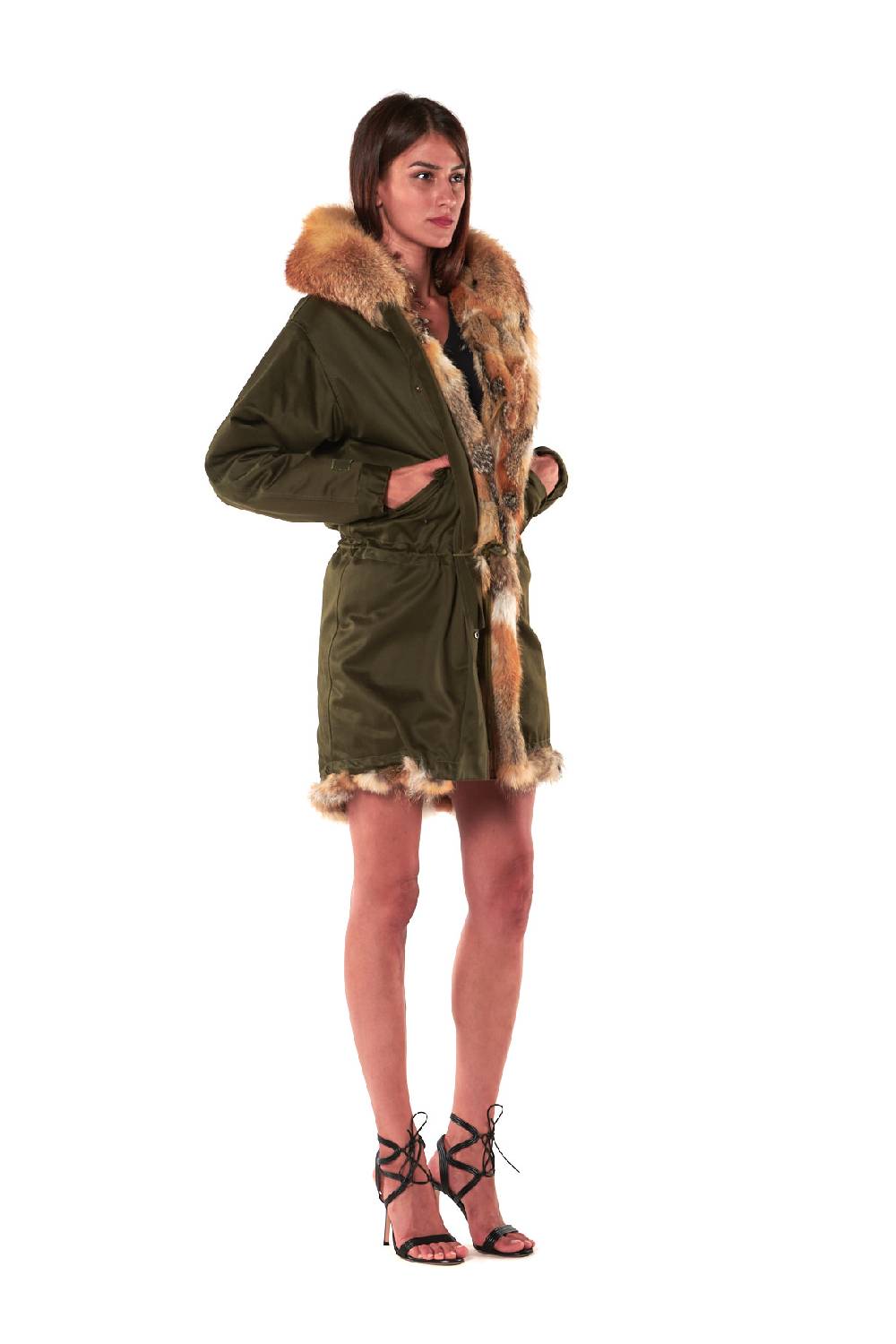 Le Twins PARKA CORTINA VERDE Prezzo Ridotto