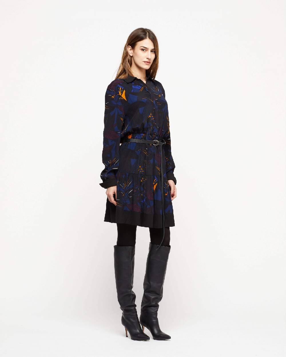 Le Twins Abito Chicago – Fantasia Nera e Blu Outlet