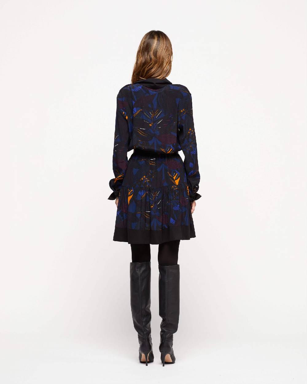 Le Twins Abito Chicago – Fantasia Nera e Blu Outlet