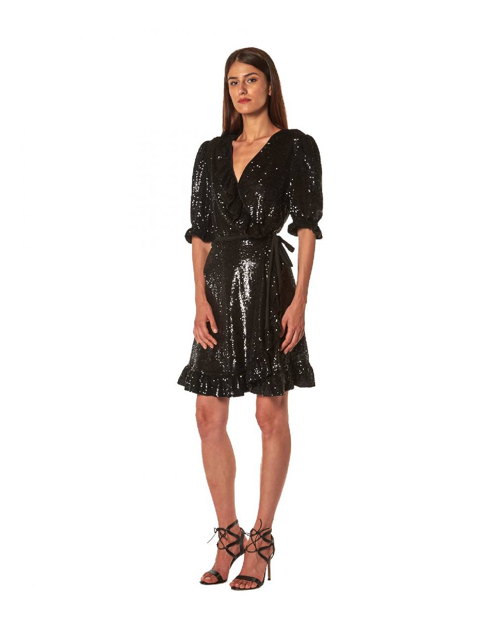 Le Twins Abito St. Tropez – Paillettes Nero Soddisfazione Garantita