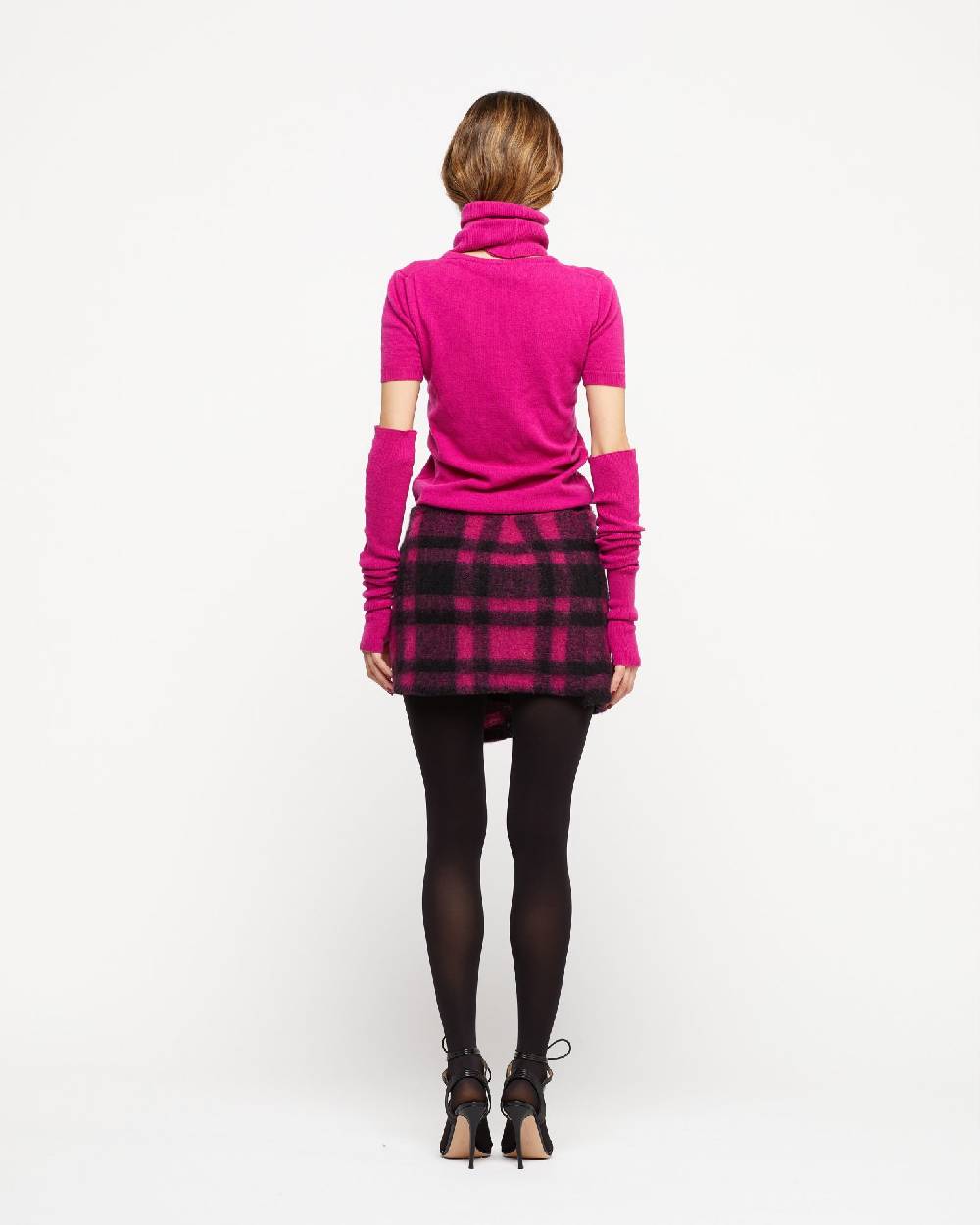 Le Twins Gonna Vale – Quadri Fucsia e Nero Hotsell