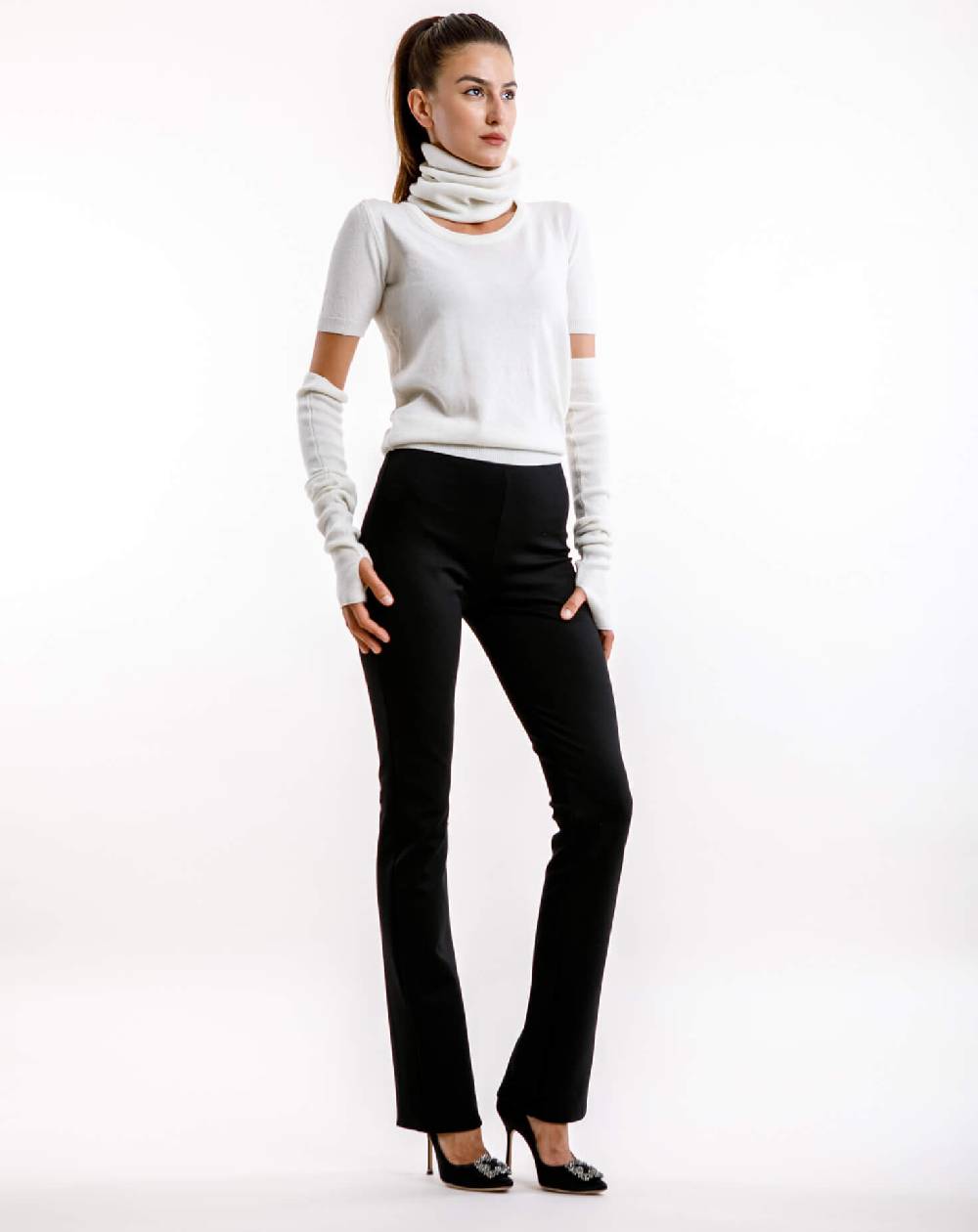 Le Twins Pantalone Raffy – Nero In Linea