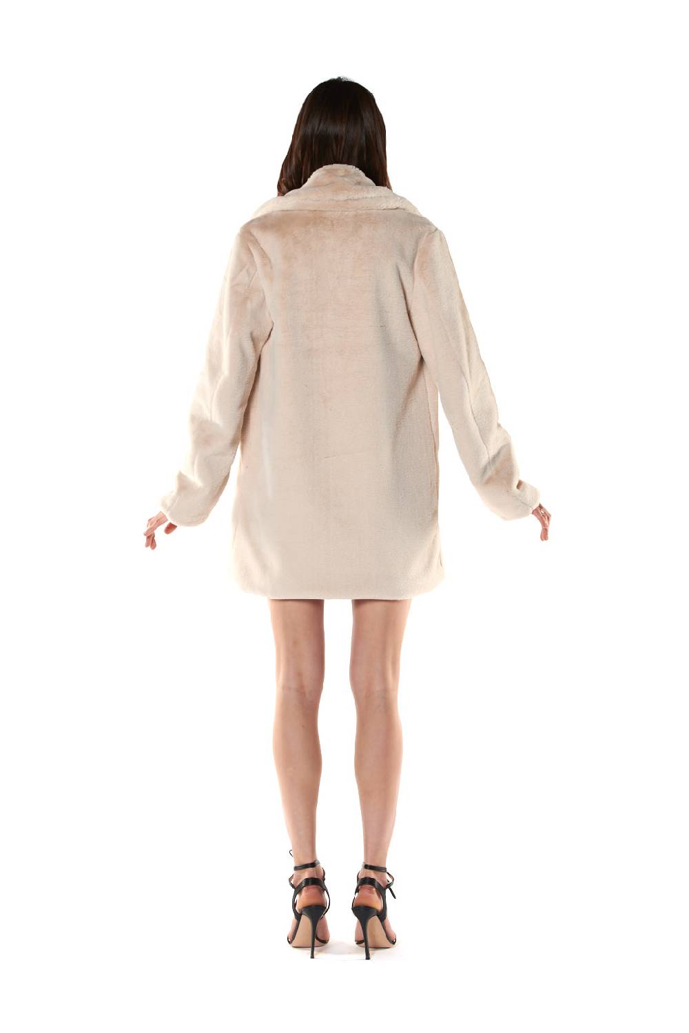 Le Twins Ecopelliccia Greta – Panna Vendita