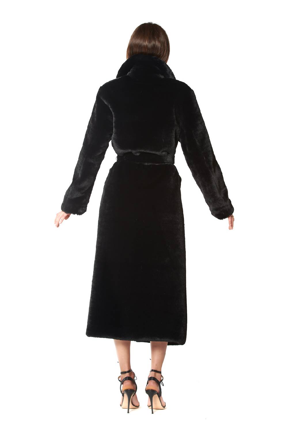 Le Twins Ecopelliccia Sofia – Nero Fino Al -60%