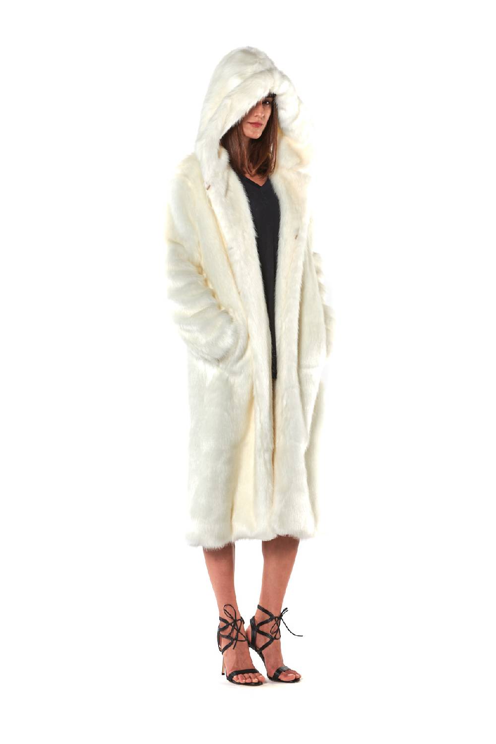 Le Twins Ecopelliccia Sofia con cappuccio Shopping Online