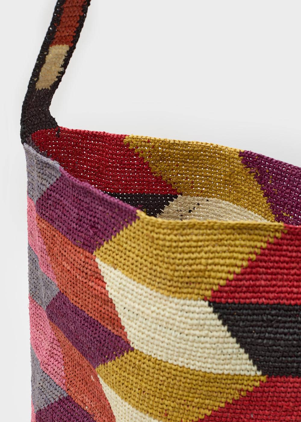 ﻿Nalí SUKY BAG IN MULTI RAFFIA + COLORS 2025