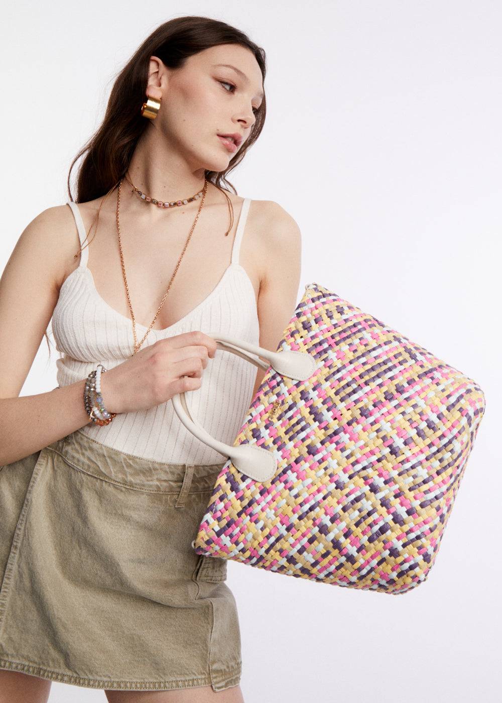 Nalí KELLY BAG BRAIDED + COLORS Negozi Online