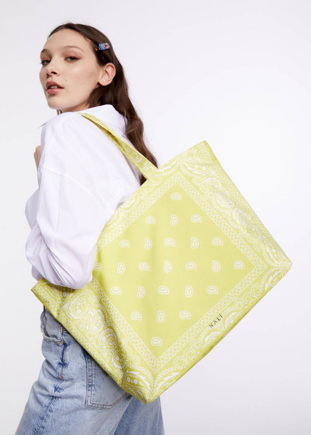 Nalí BANDANA SHOPPER BAG + COLORS Consegna Veloce