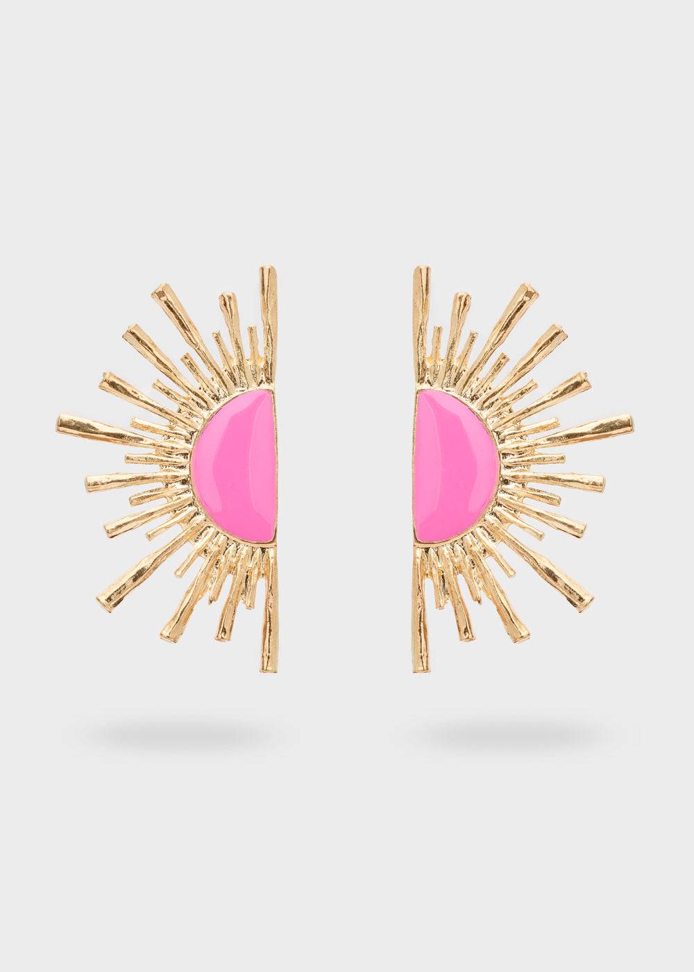 Nalí SUN ENAMEL EARRINGS + COLORS I Più Venduti