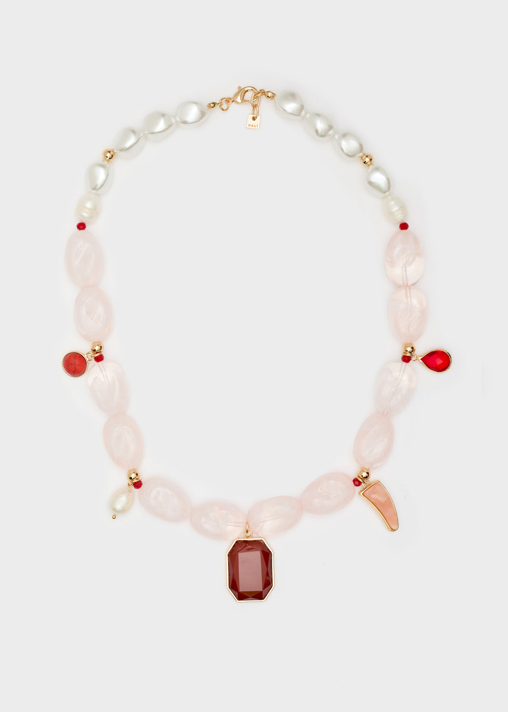 Nalí BRINA NECKLACE IN RESIN + COLORS Nuovo