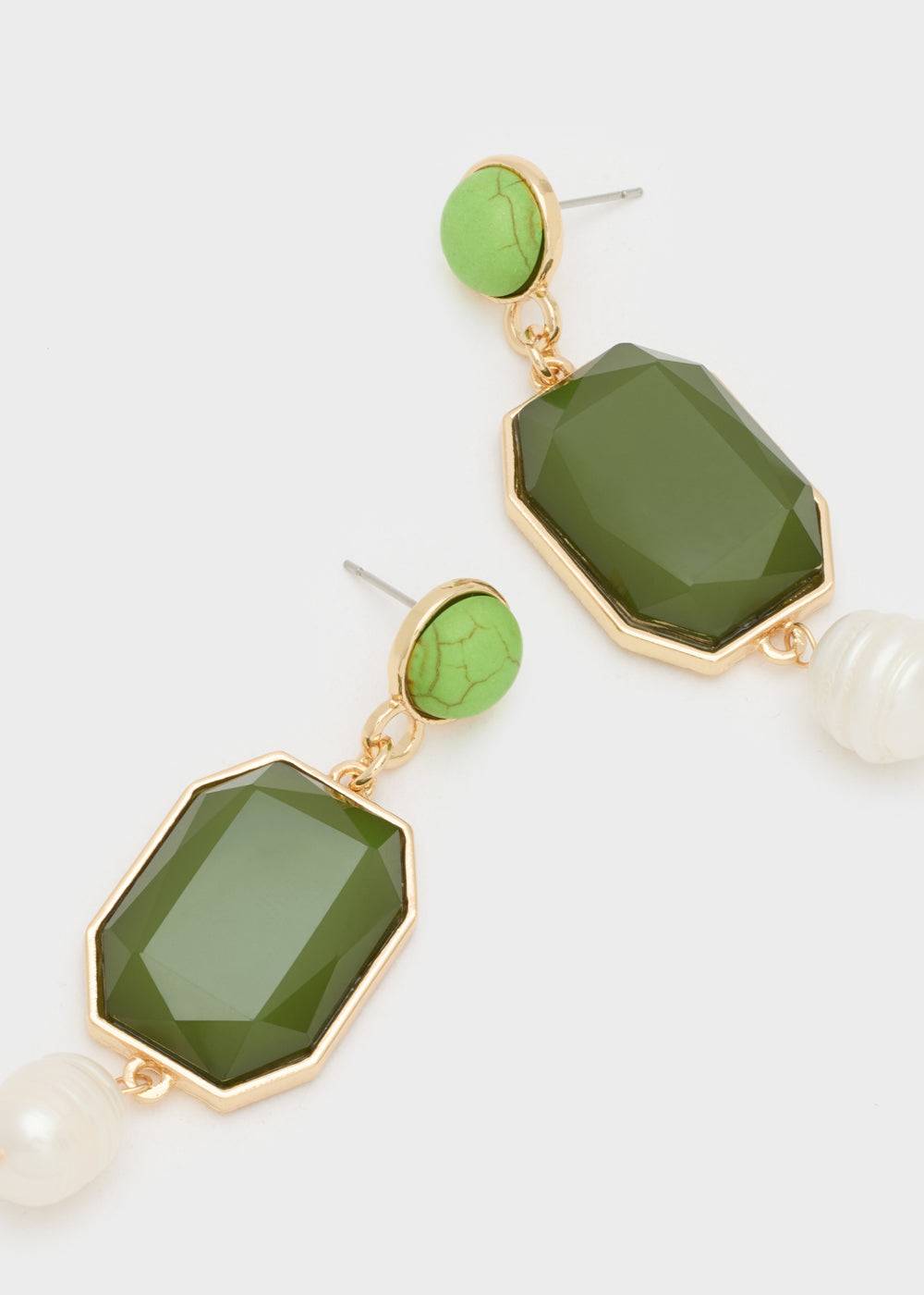 Nalí BRINA EARRINGS WITH PENDANT + COLORS Pezzi Unici