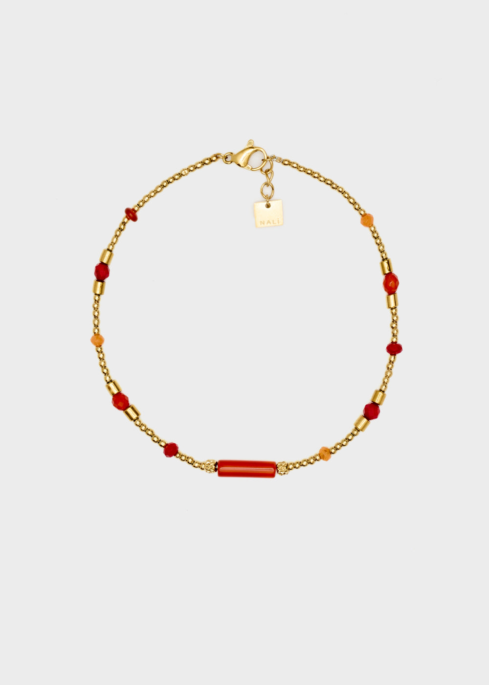 Nalí JOSY S.STEEL ANKLET + STONES + COLORS Acquista Ora