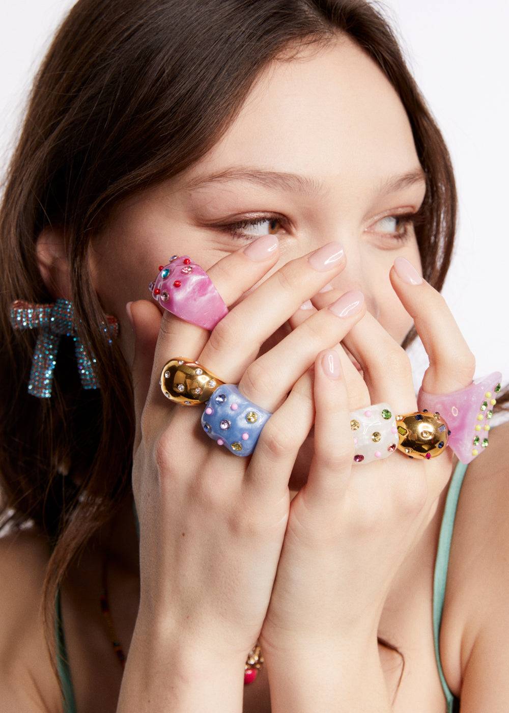 Nalí FUN OVERSIZE RING + COLORS Consegna Veloce