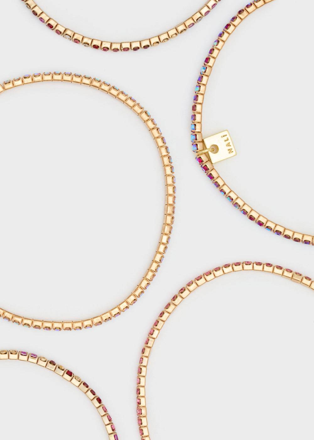 Nalí NESSY 5 BRACELETS SET WITH STONES + COLORS Promozione Limitata