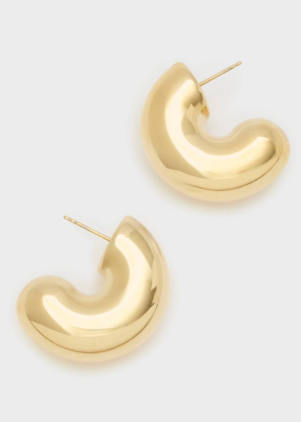 Nalí BIBI CHUNKY EARRINGS S.STEEL 14K G. PLAT. + COLORS Convenienza