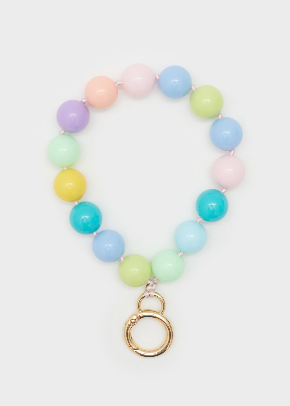 Nalí WRIST STRAP W/ RESIN BEADS + COLORS Vendite Flash
