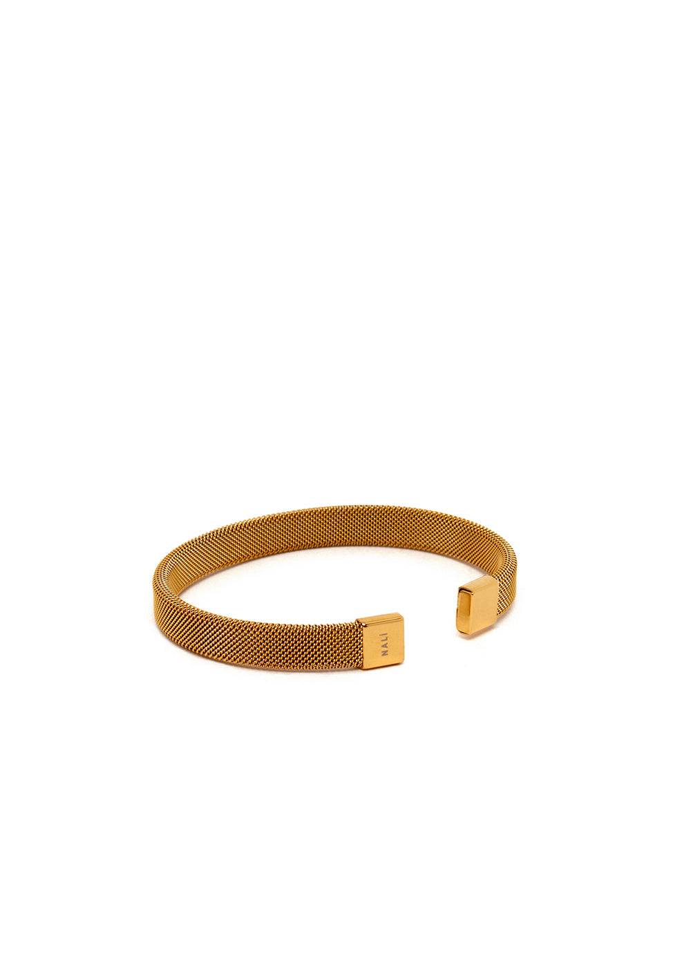 Nalí ASSIA BRACELET IN GOLD STAINLESS STEEL Fino Al -60%