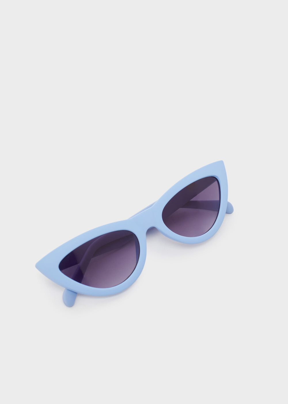 Nalí LORI CAT-EYE SUNGLASSES IN BLUE Sottocosto