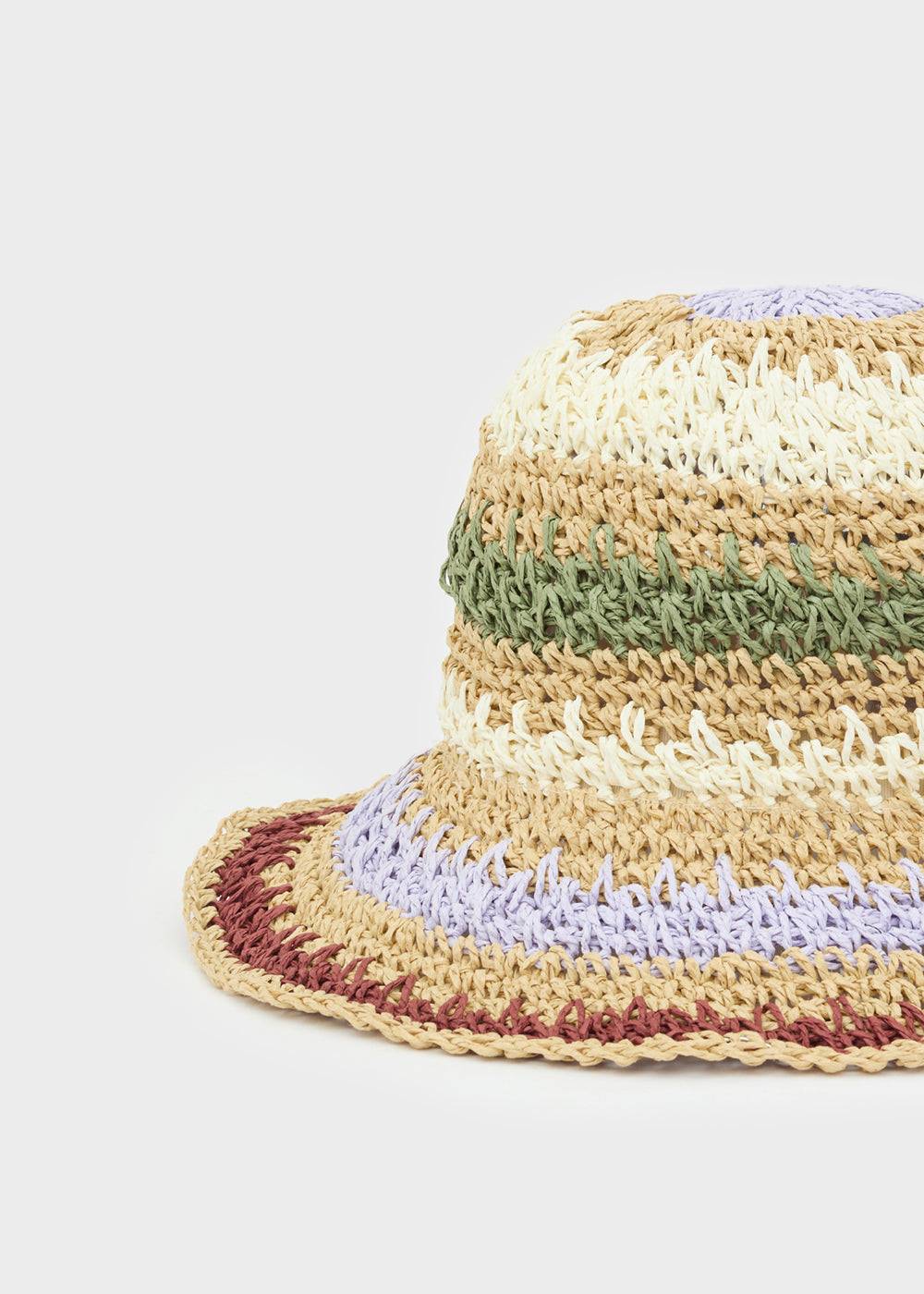 Nalí RAFFIA HAT + COLORS In Saldo
