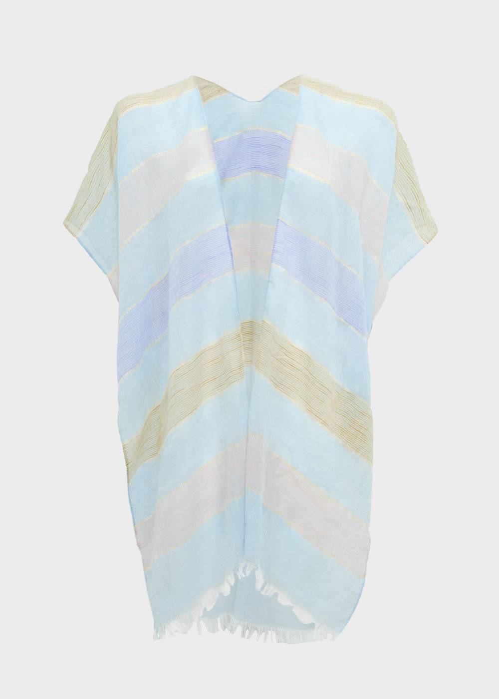 Nalí GREECE KIMONO W/ STRIPES + COLORS Moda