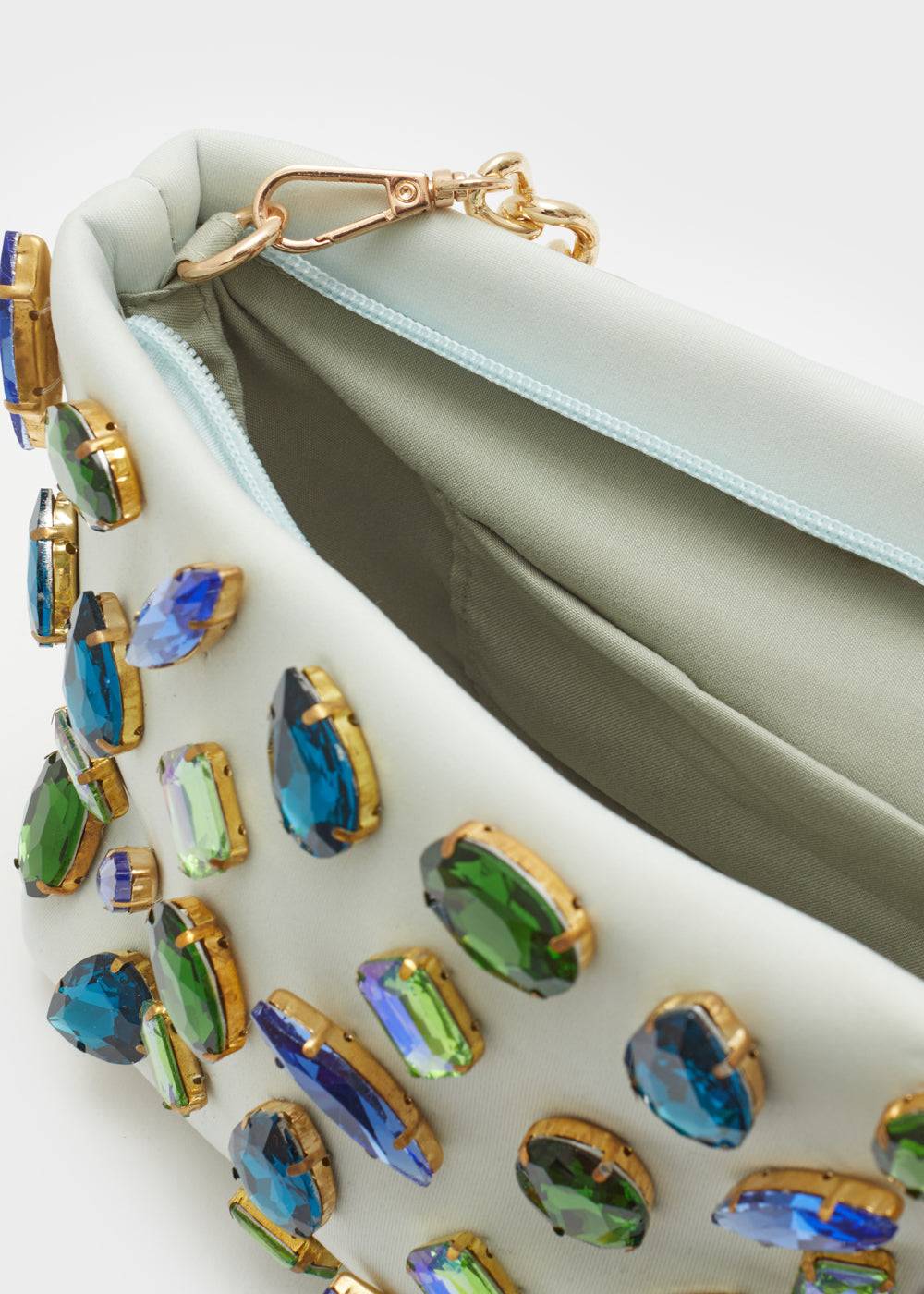 Nalí ANGIE BAG IN NEOPRENE W/ STONES + COLORS Qualità Garantita