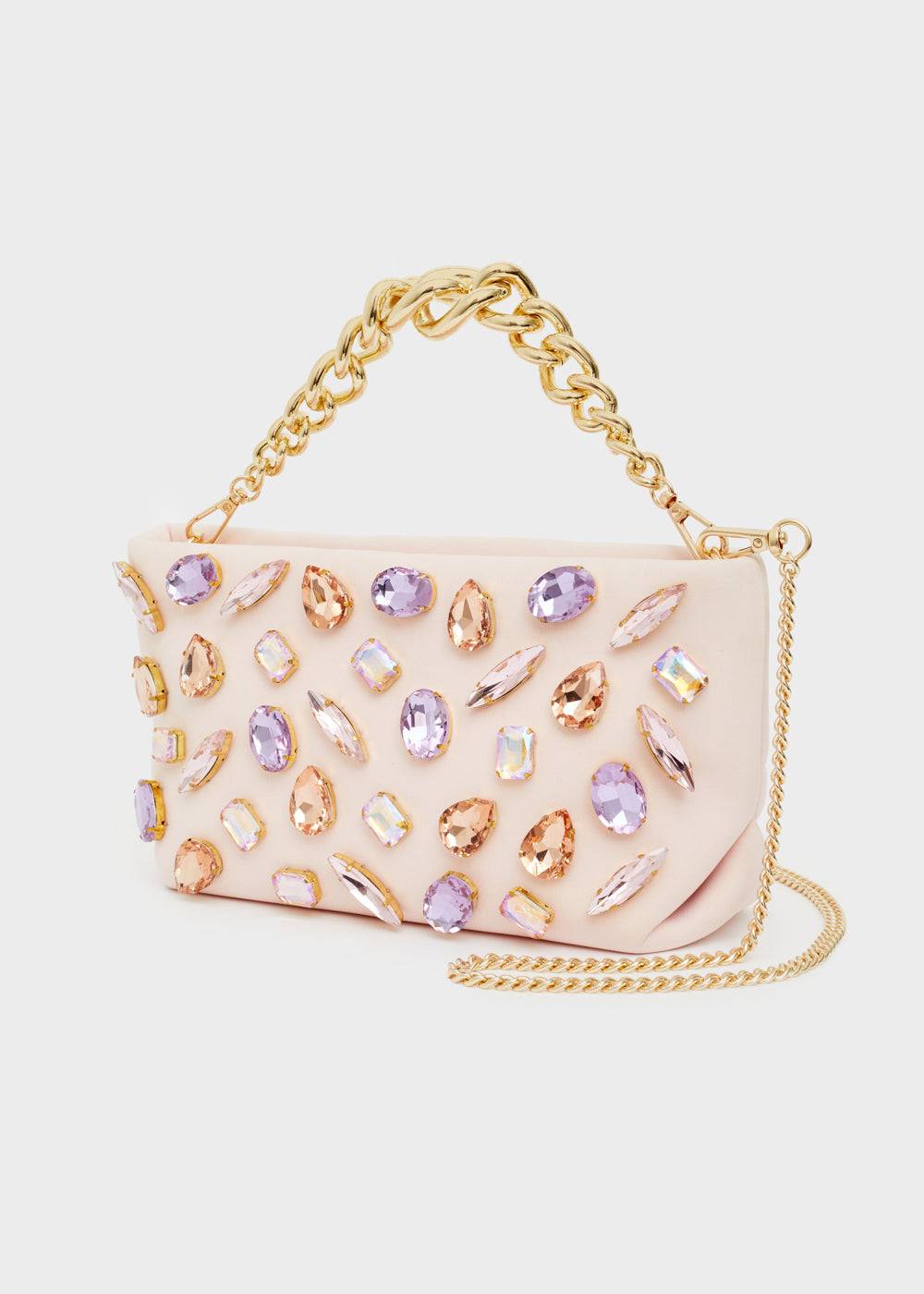 Nalí ANGIE BAG IN NEOPRENE W/ STONES + COLORS Qualità Garantita