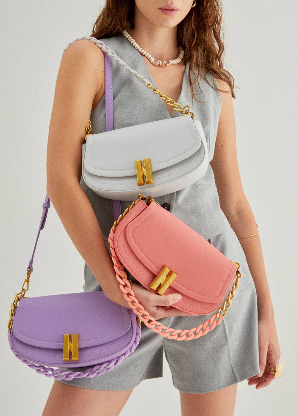 Nalí LIDIA SHOULDER BAG + COLORS Convenienza
