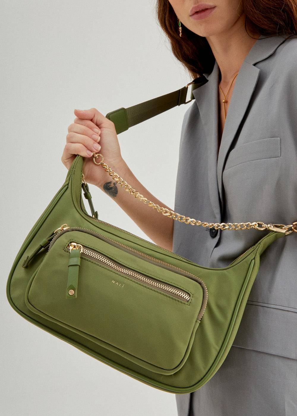 Nalí KAILA NYLON CROSS-BODY BAG + COLORS Sconto
