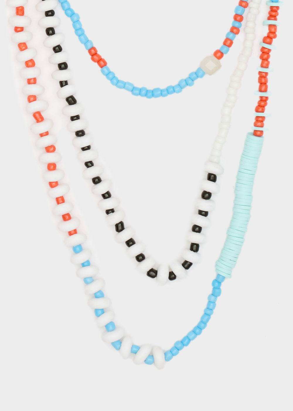 Nalí MULTISTRAND NECKLACE W/ ORANGE BEADS Offerte
