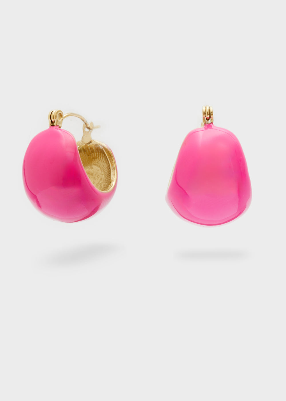 Nalí BECCA ENAMEL EARRINGS S.STEEL + COLORS Vendita Economica