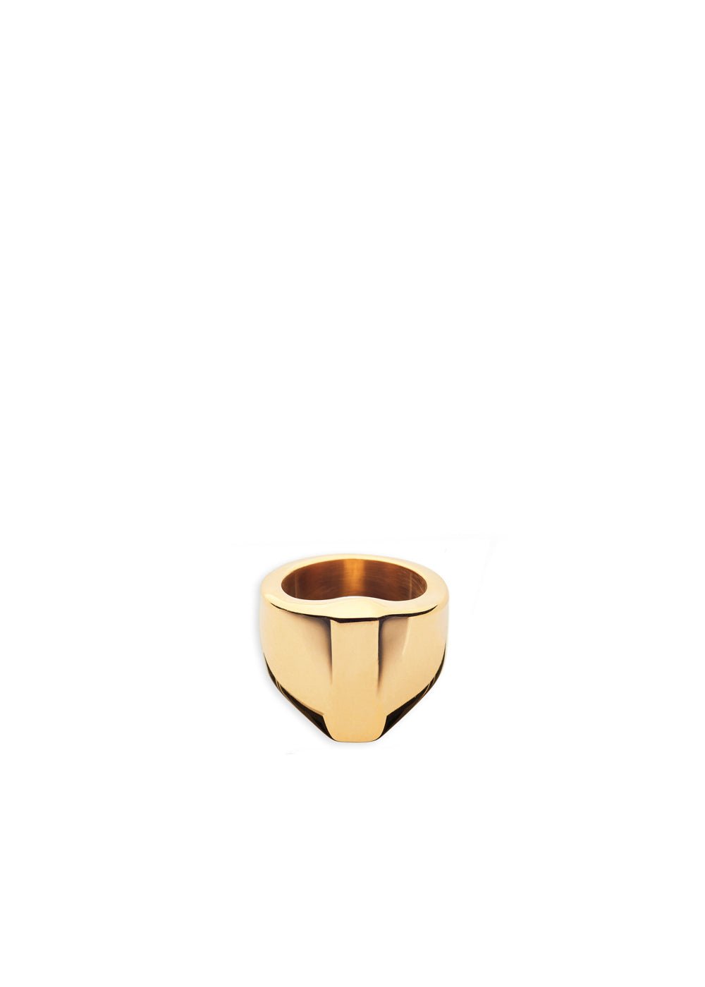 Nalí CHUNKY GOLD RING LETTER SIZE II + LETTERS Pezzi Unici