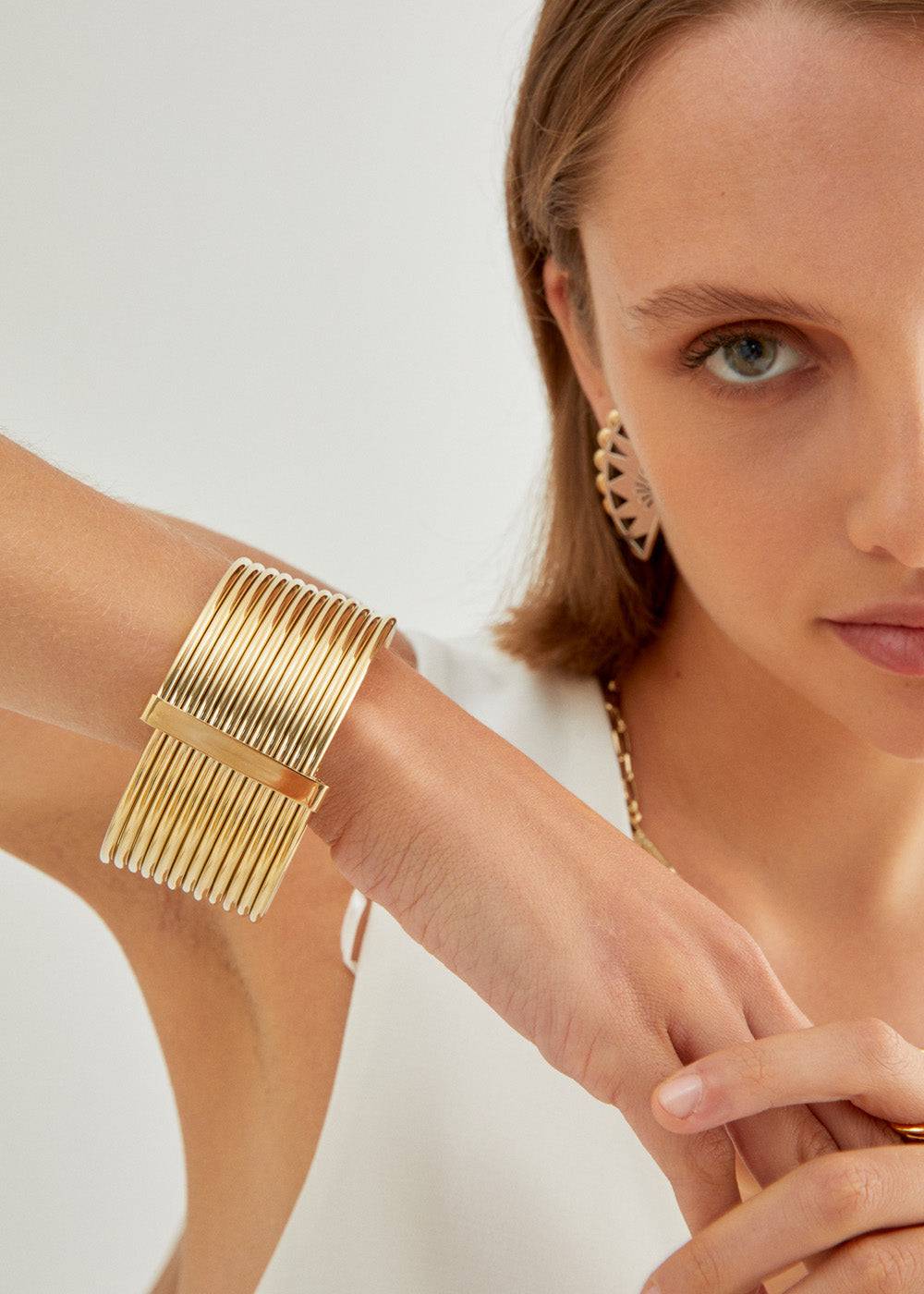 Nalí S. STEEL WIRE BRACELET + COLORS Negozi Online