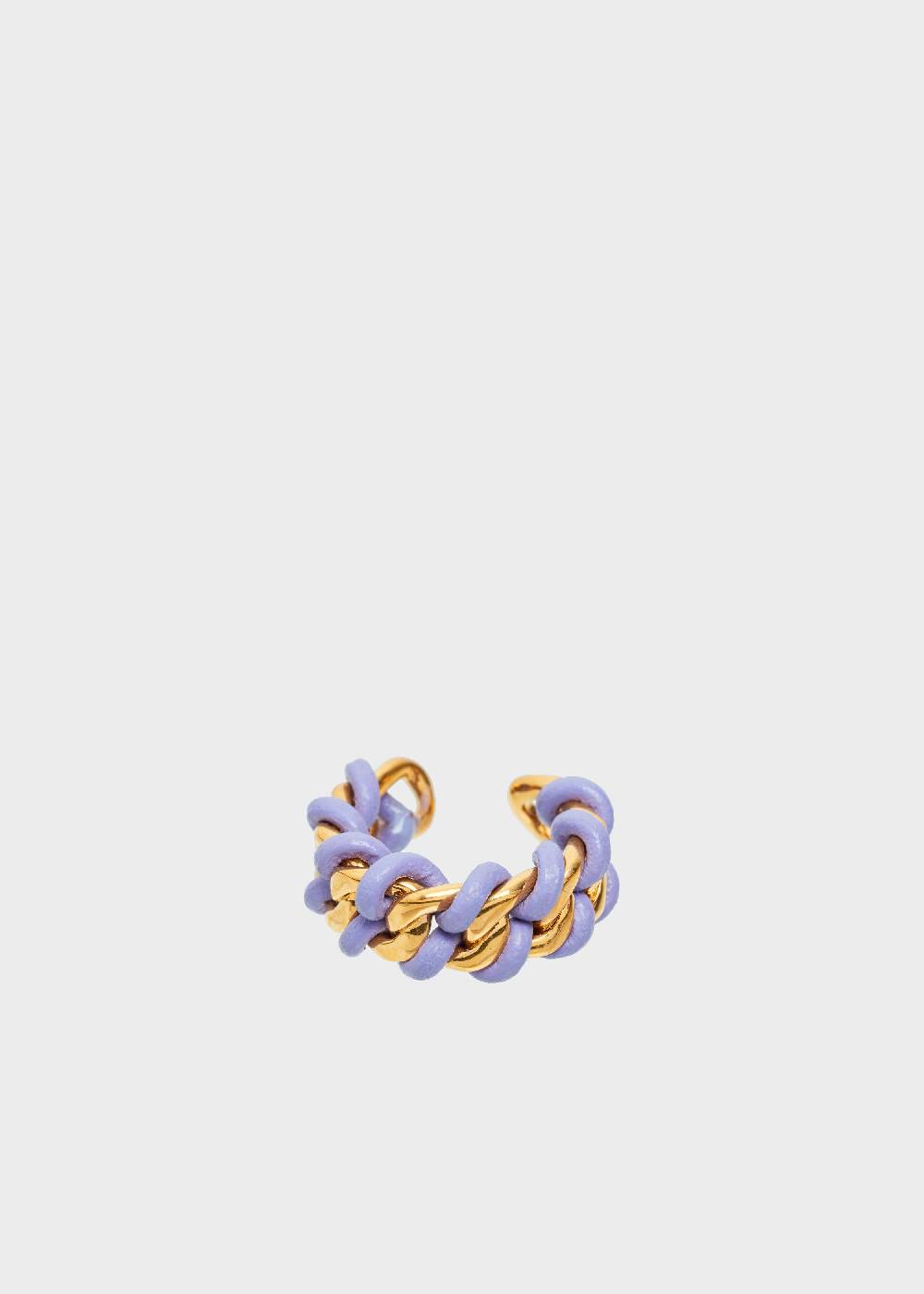 Nalí LYNDIS GROUMETTE RING IN GOLD AND LILAC Promozione