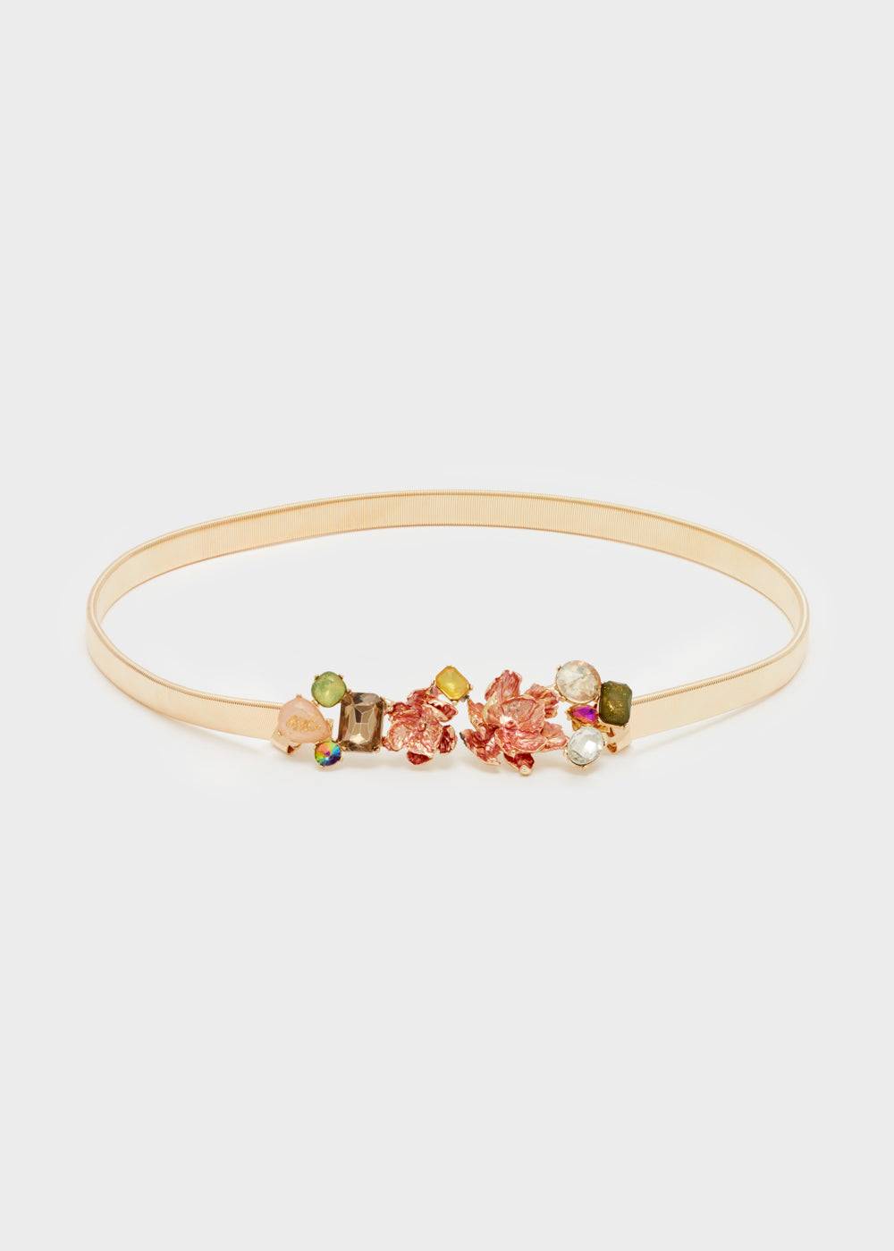 Nalí CARLA ELASTIC BET W/ FLOWERS+ STONE + COLORS Negozi Online