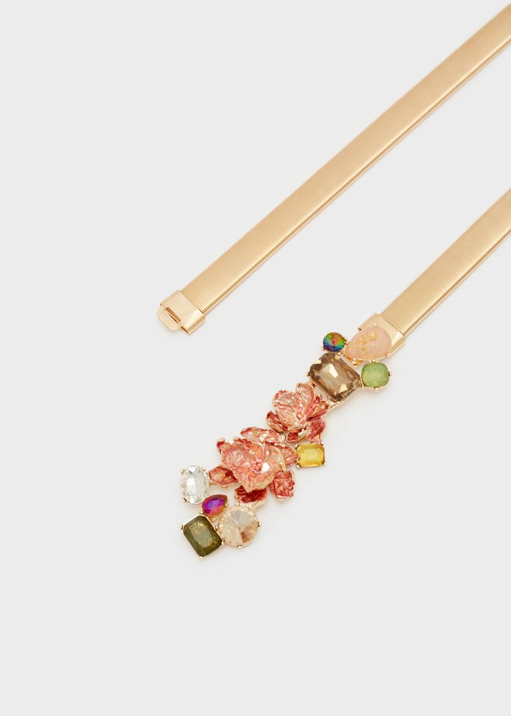 Nalí CARLA ELASTIC BET W/ FLOWERS+ STONE + COLORS Negozi Online