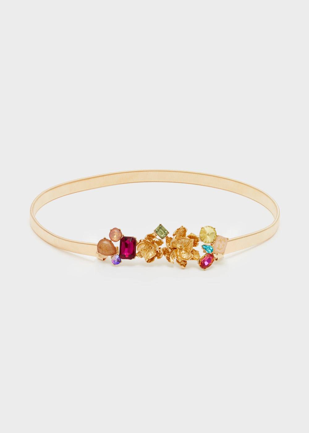 Nalí CARLA ELASTIC BET W/ FLOWERS+ STONE + COLORS Negozi Online