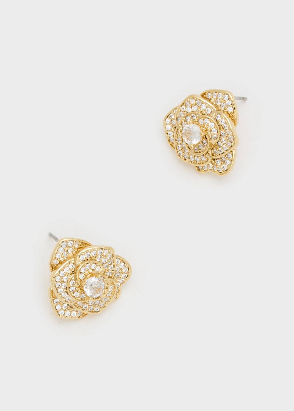 Nalí ROSE LOBE EARRINGS W/ STONES + COLORS Offerta