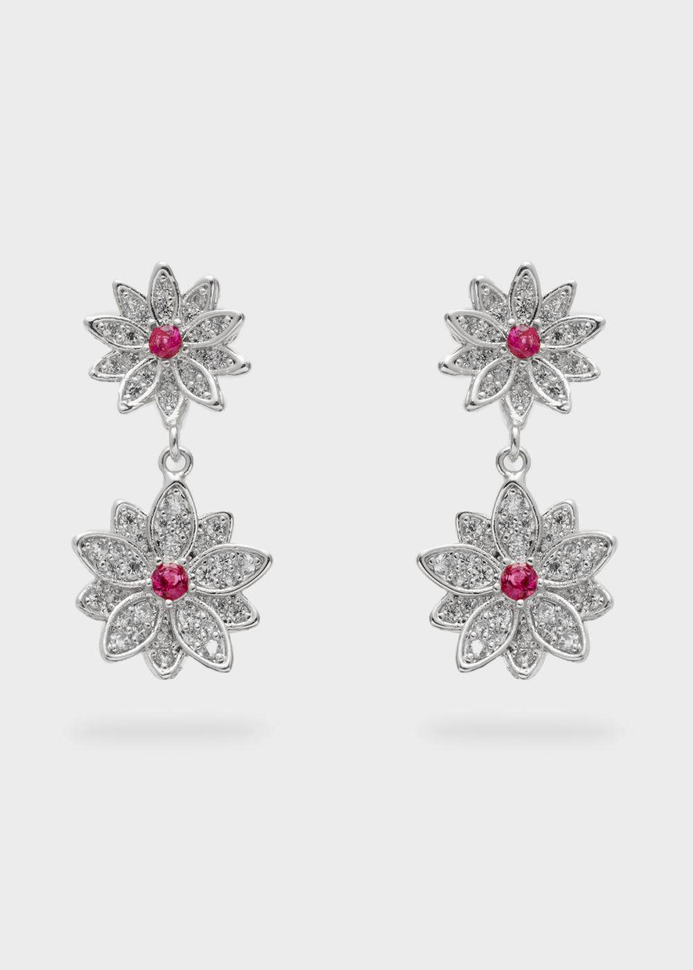 Nalí BOUQUET EARRINGS W/ STONES + COLORS Economico