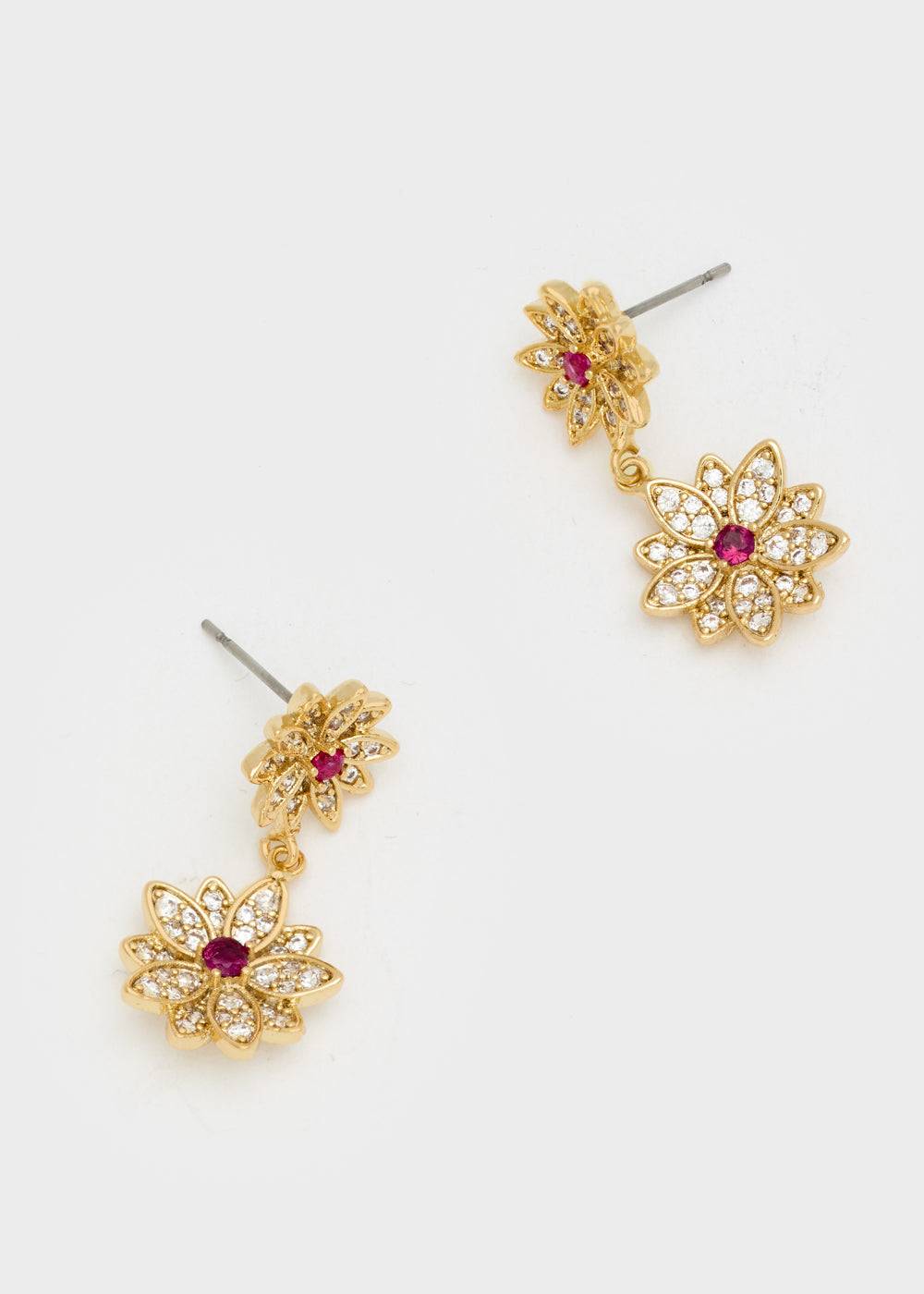 Nalí BOUQUET EARRINGS W/ STONES + COLORS Economico