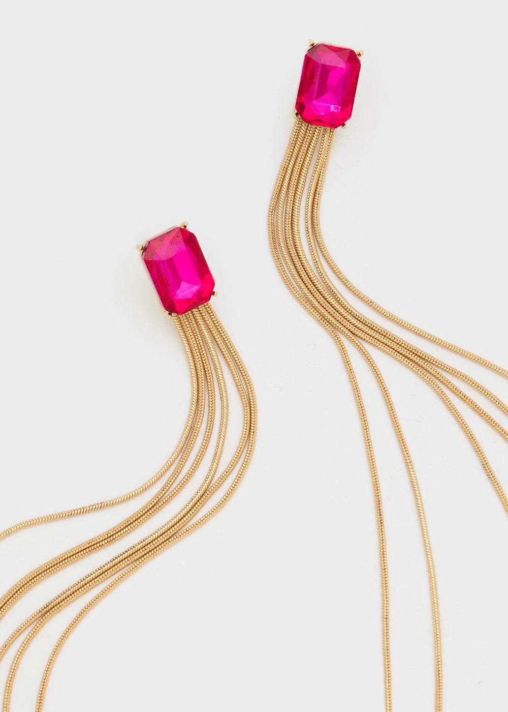 Nalí GIRLY LONG EARRINGS W/ STONE + COLORS Saldi