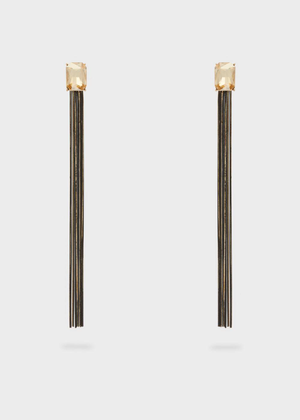 Nalí GIRLY LONG EARRINGS W/ STONE + COLORS Saldi
