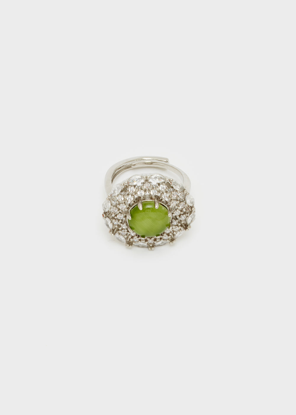 Nalí ECO ROUND RING W/ OPAL STONE + COLORS Vendita Economica