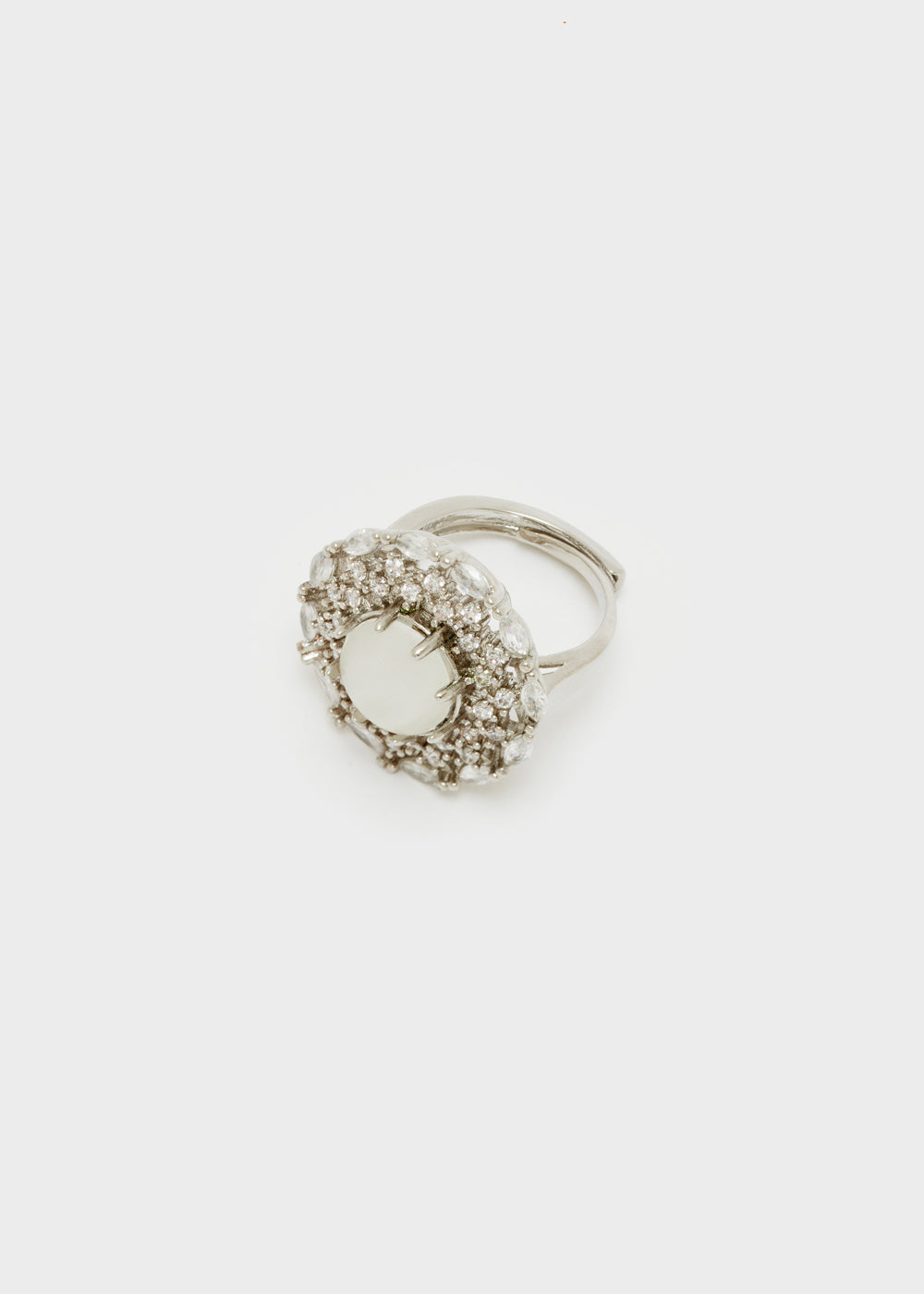 Nalí ECO ROUND RING W/ OPAL STONE + COLORS Vendita Economica