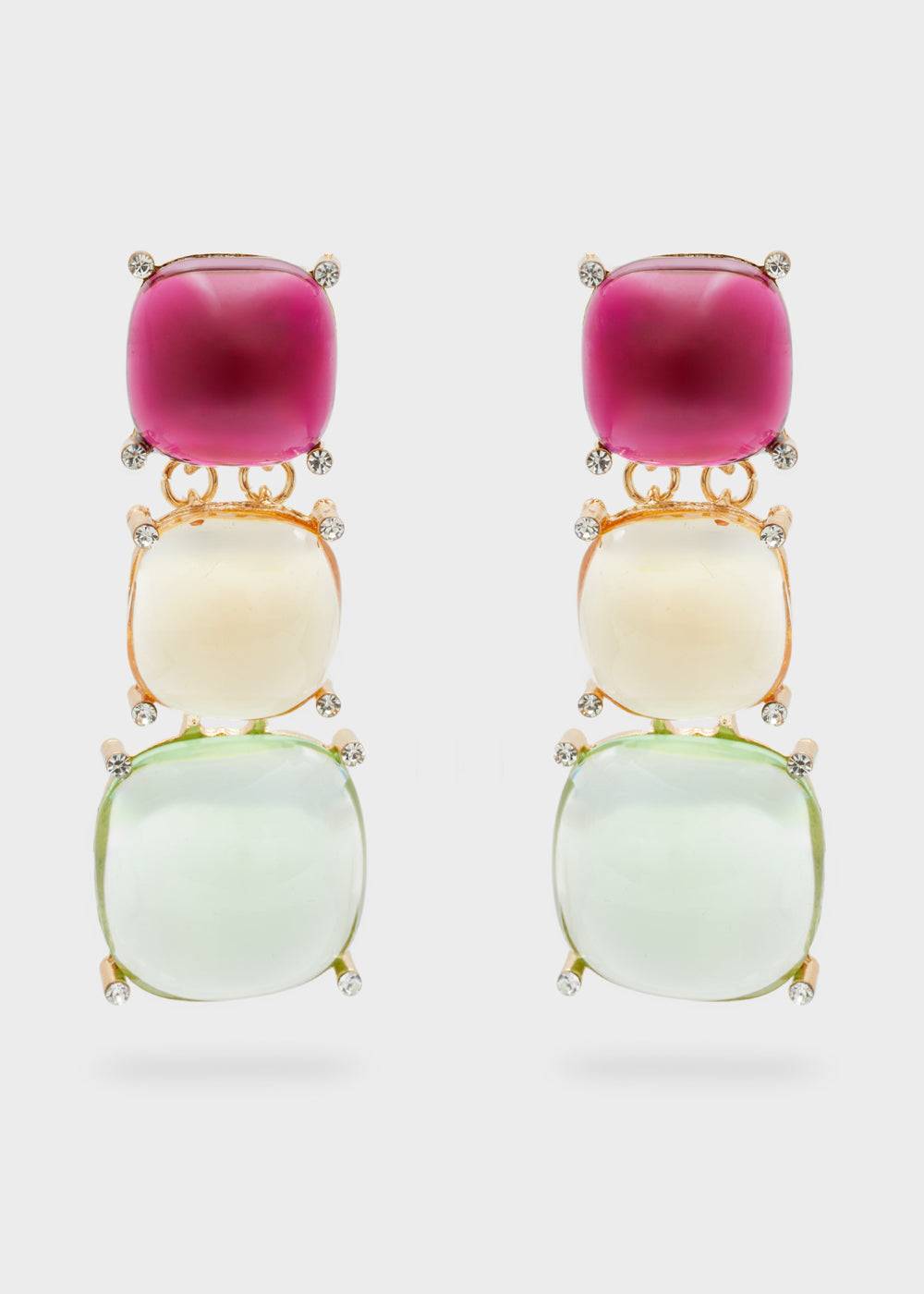 Nalí GLASS EARRINGS + COLORS Saldi Di Fabbrica