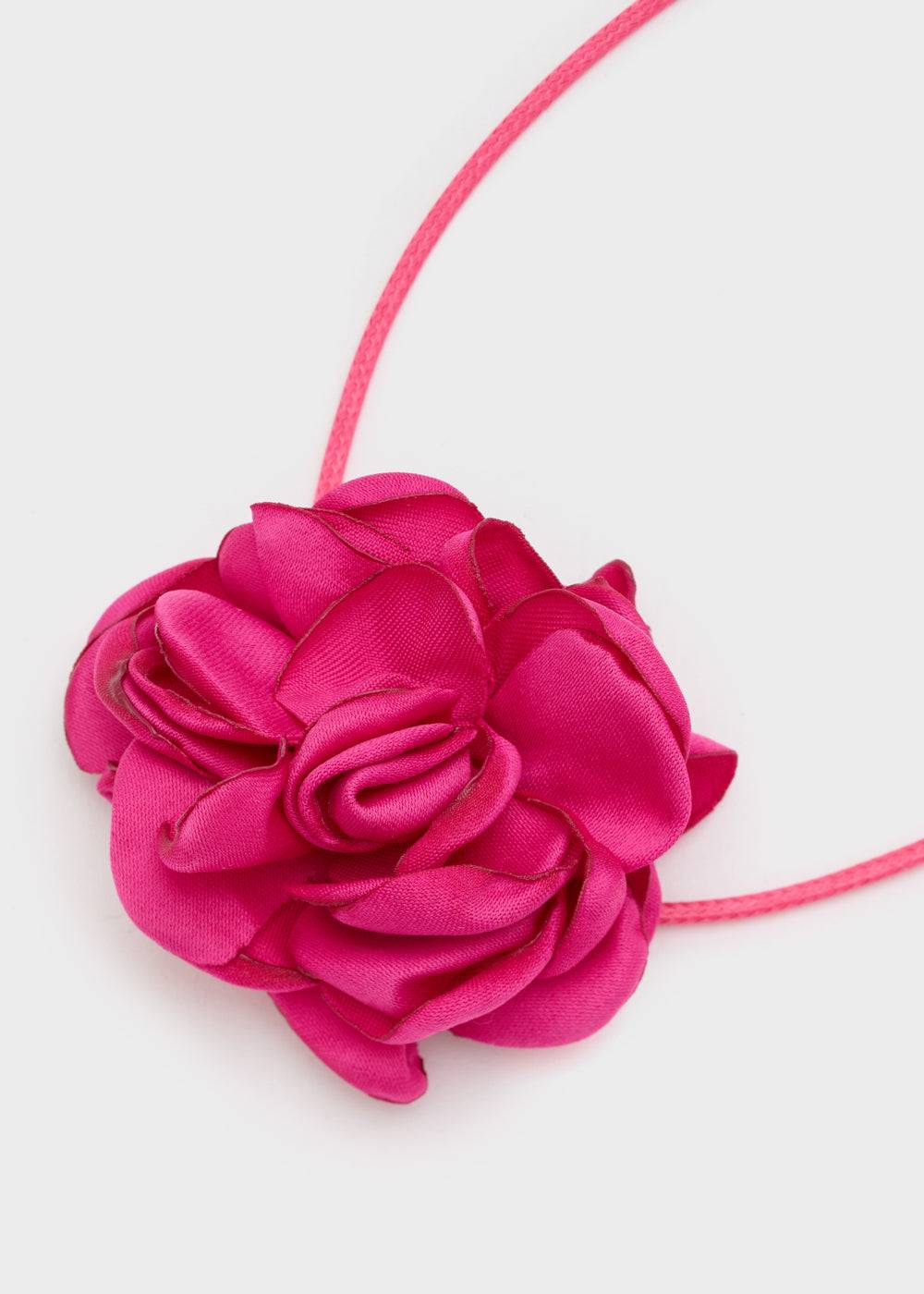 Nalí FIORE NECKLACE IN FABRIC + COLORS Nuova