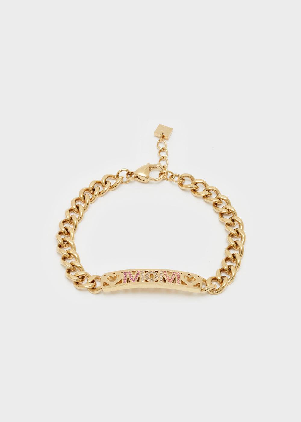 Nalí MOM S. STEEL BRACELET W/ STONES Sconto